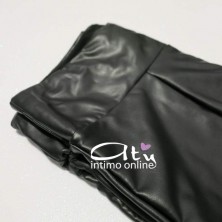 Leggings felpato a trombetta effetto pelle Legwear Love and Bra