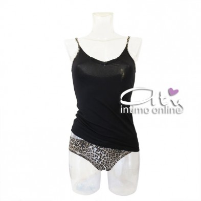Top + mutandina donna fantasia leopardata Magic Dream