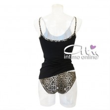 Top + mutandina donna fantasia leopardata Magic Dream