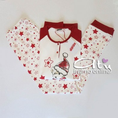 Pigiama Dimensioni Danza invernale Natalizio Warm Wishes pantalone stellato