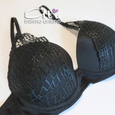 Lormar completo donna con reggiseno vela + mutandina intima brasiliana