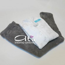 Pigiama invernale donna Infiore La Nuit panna o rosa Sparkle