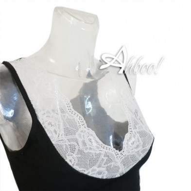Completo intimo Magic Dream nero con lace bianco