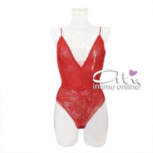 Jadea body rosso Christmas intimo Natale