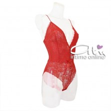 Jadea body rosso Christmas intimo Natale
