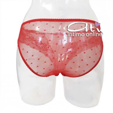 Jadea babydoll rosso Christmas + mutandina donna