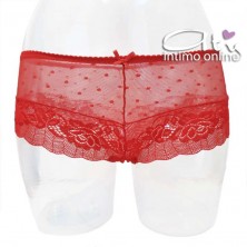 Jadea intimo Christmas balconcino e culotte sexy rossa