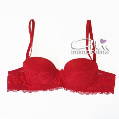 Jadea intimo Christmas balconcino e culotte sexy rossa