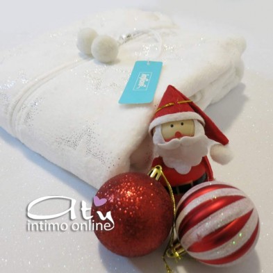 Vestaglia con zip in coral panna o rosa Sparkle Infiore donna