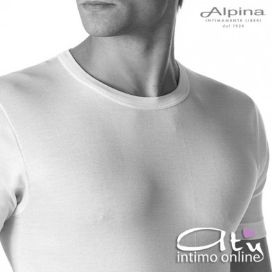Maglia girocollo intima uomo Alpina FiloScozia Pack. 3Pz