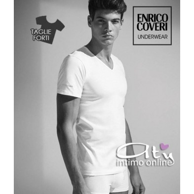 Coveri ET1101 Maglia intima per taglie Forti collo V Pack 3 PZ