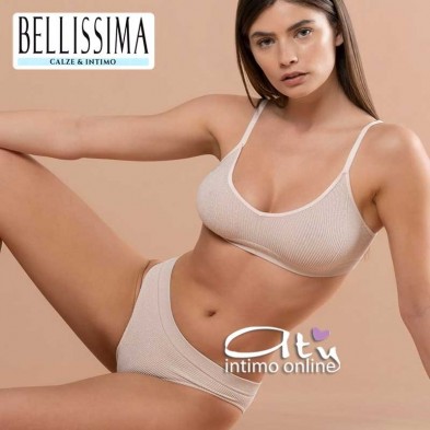 Reggiseno Brassiere con filo brillante lurex Bellissima intimo microfibra