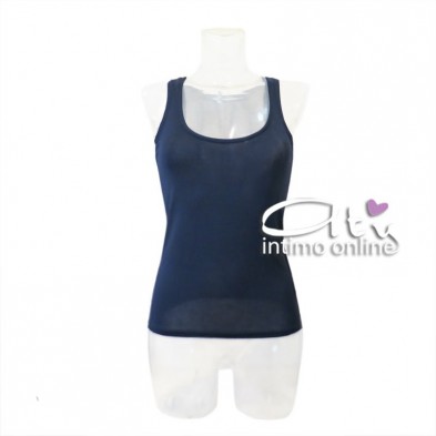 Canottiera intima da donna spalla larga in Bamboo Rubino MagicDream