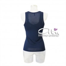 Canottiera intima da donna spalla larga in Bamboo Rubino MagicDream