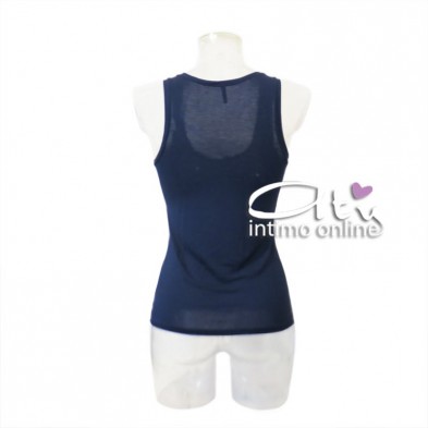 Canottiera intima da donna spalla larga in Bamboo Rubino MagicDream