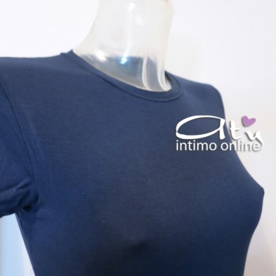 Maglia intima donna mezza manica in Bamboo Acquamarina MagicDream
