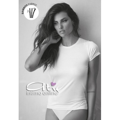 Maglia intima donna mezza manica in Bamboo Acquamarina MagicDream