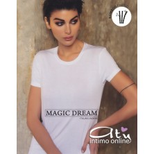 Maglia intima donna mezza manica in Bamboo Acquamarina MagicDream