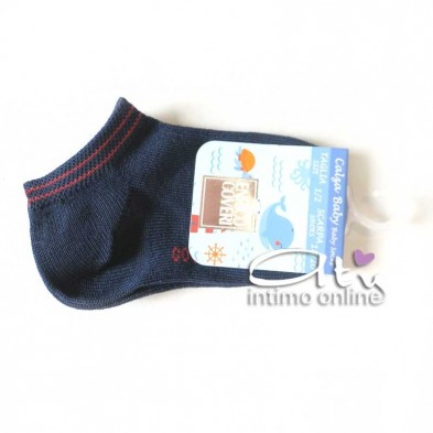 Calzini bambino pedulino in cotone Estivo Coveri Pack 3 PZ