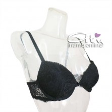 Reggiseno Push-up in pizzo fiori coppa Gel SièLei intimo Allure