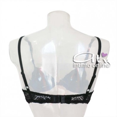 Reggiseno Push-up in pizzo fiori coppa Gel SièLei intimo Allure