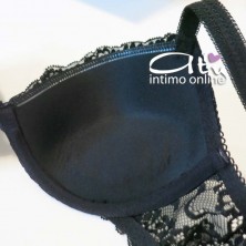 Reggiseno Push-up in pizzo fiori coppa Gel SièLei intimo Allure