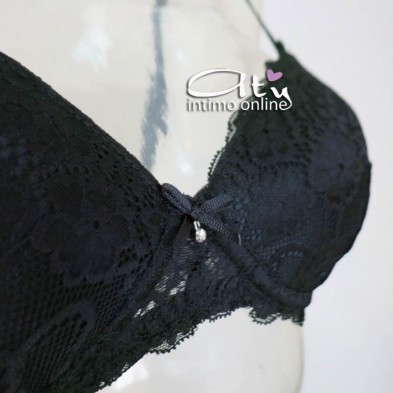 Reggiseno Push-up in pizzo fiori SièLei intimo online Allure senza ferretto