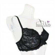 Reggiseno francese con ferretto in pizzo fiori SièLei  Allure Coppa B - C