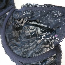 Reggiseno francese con ferretto in pizzo fiori SièLei  Allure Coppa B - C