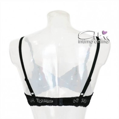 Reggiseno francese con ferretto in pizzo fiori SièLei  intimo Allure Coppa B - C