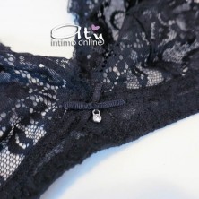 Reggiseno a triangolo in pizzo fiori SièLei Allure senza ferretto