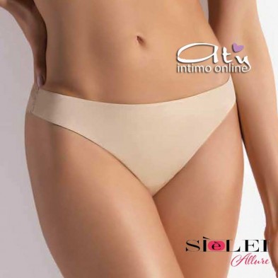 Brasiliana mutande microfibra e pizzo fiori SièLei Allure