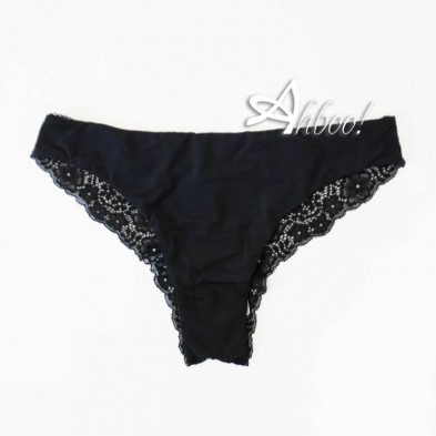 Brasiliana mutande microfibra e pizzo fiori SièLei Allure