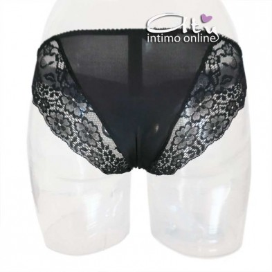 Slip mutande donna pizzo e micro fiori SièLei Allure