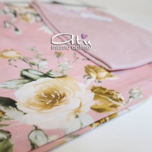 Pigiama donna estivo MagicDream nightwear fibra bambù pantaloncino floreale