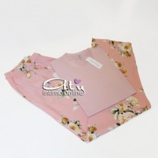 Pigiama estivo donna MagicDream nightwear bambù pantalone lungo mussola
