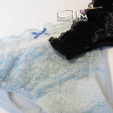 brasiliana intimo Jadea con balza di lace a 2 nuance 