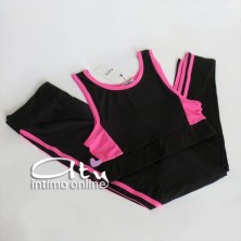 Completo fitness sportivo intimo donna Eletta Milano