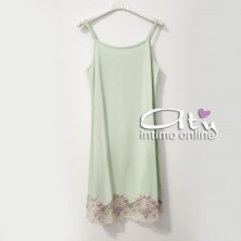 Camicia da notte + vestaglia estiva Andra Lingerie made in Italy