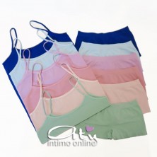 Mutandina culotte in microfibra colorata intimo donna