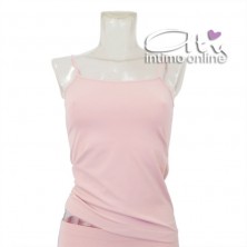 Canottiera donna in microfibra colorata