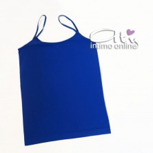 Canottiera donna in microfibra colorata