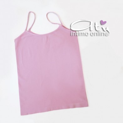 Canottiera donna in microfibra colorata