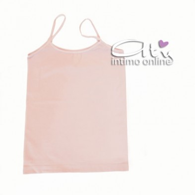 Canottiera donna in microfibra colorata