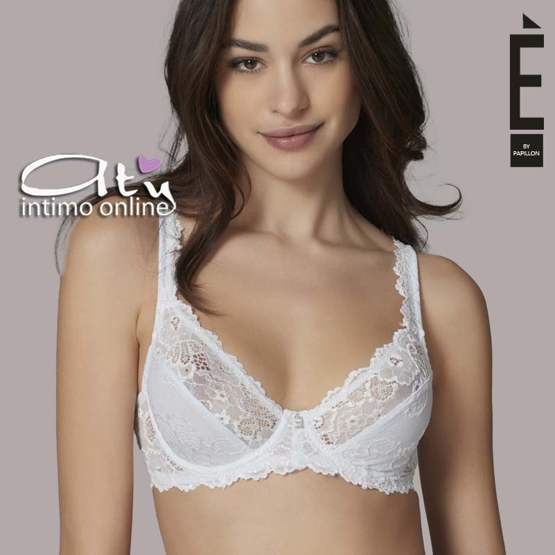 Reggiseno in pizzo conferretto sfoderato E by Papillon