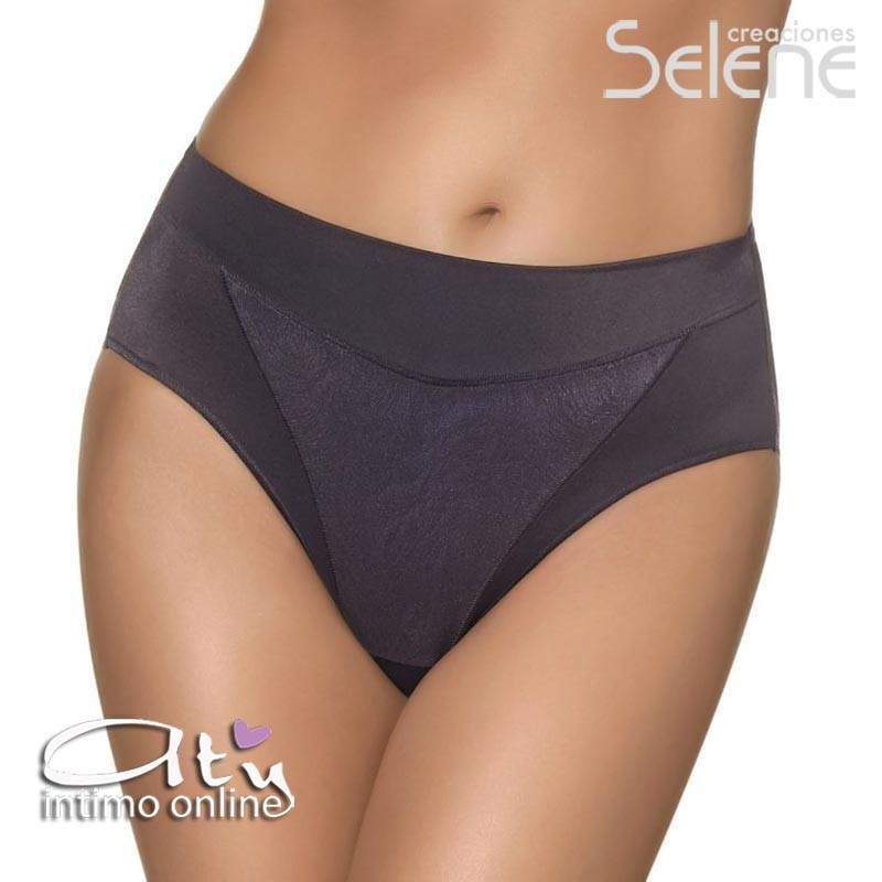 Slip donna in microfibra operata Selene intimo Violeta