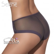 Slip donna in microfibra operata Selene intimo Violeta