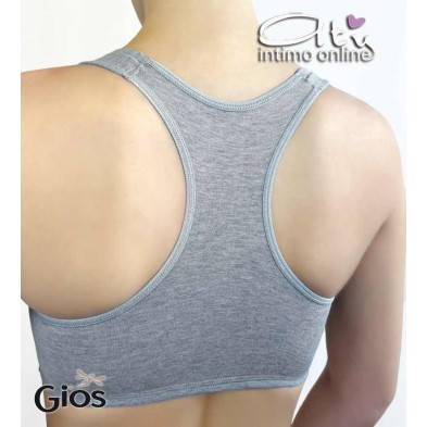 Brassiere donna in cotone preformato Gios intimo