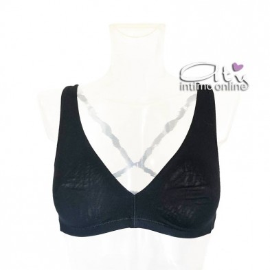 Reggiseno a triangolo in cotone preformato Gios intimo donna