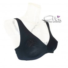 Reggiseno a triangolo in cotone preformato Gios intimo donna